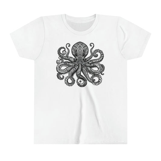 Octopus Graphic Youth Short Sleeve Tee