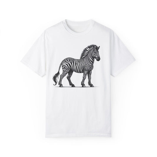 Zebra Graphic Tribal Print T-shirt