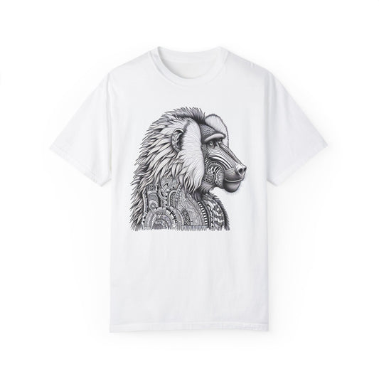 Baboon Graphic Tribal Print T-shirt