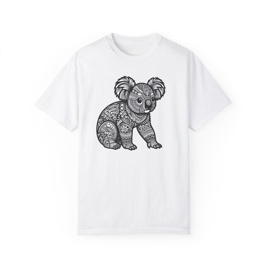 Koala Graphic Tribal Print T-shirt